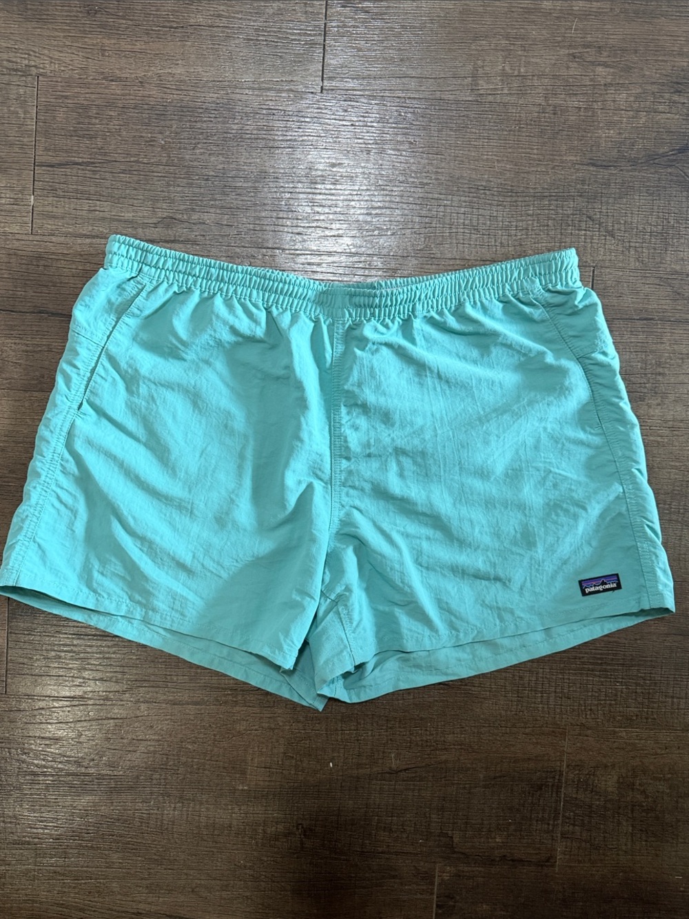 Patagonia Turquoise Lightweight Active Shorts